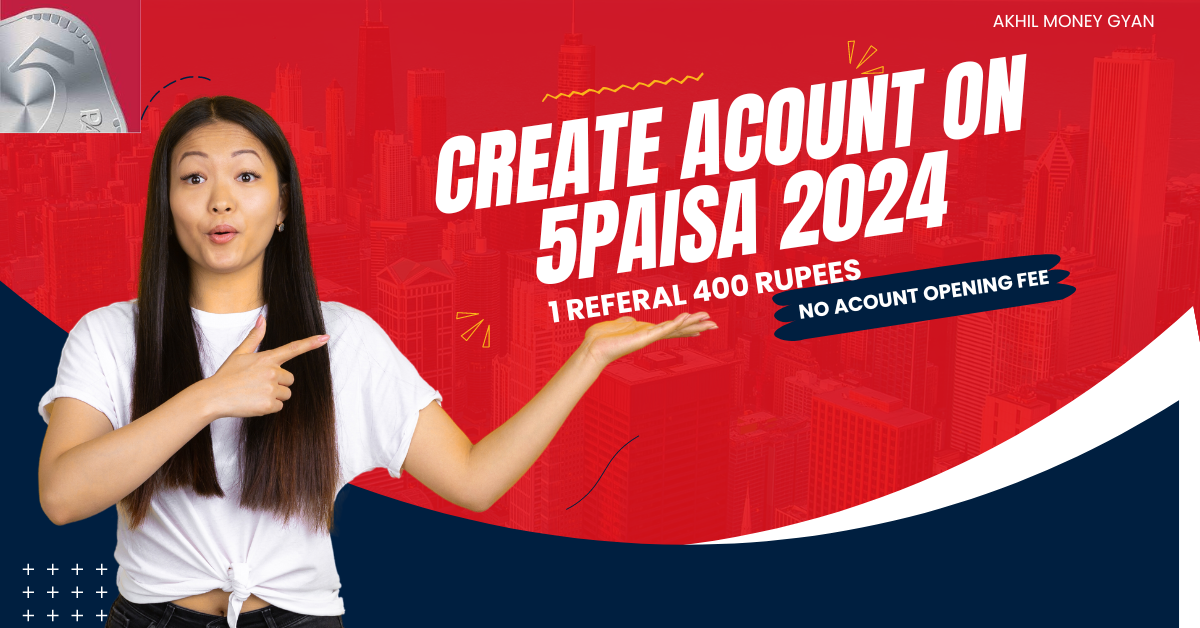 how to create acount on 5 paisa in 2024